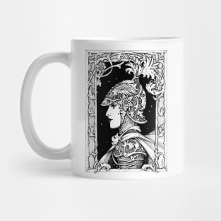 Ink Knight Maiden Mug